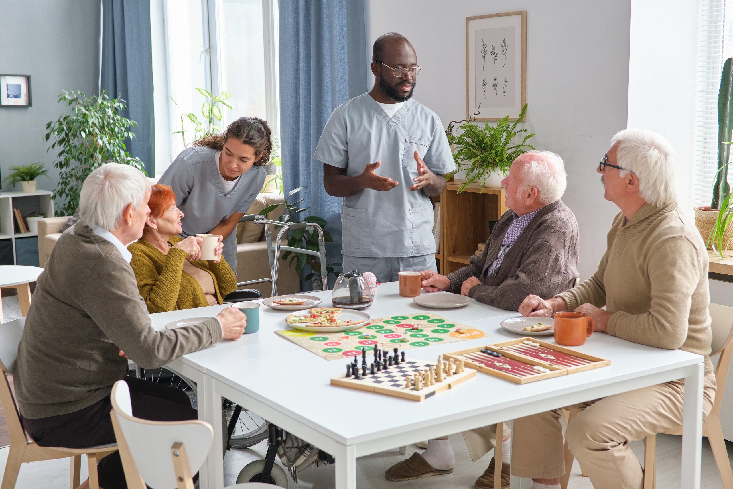 Professional adult day care center operations and planning consultation